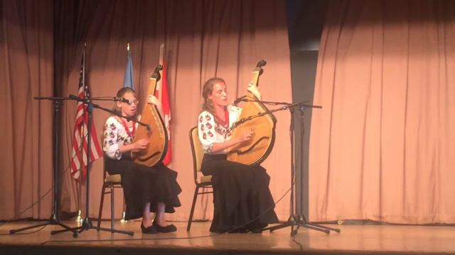 Kalyna and Uliana Leshchuk - bandura performance at the 2015 Soyuzivka Festival смотреть онлайн