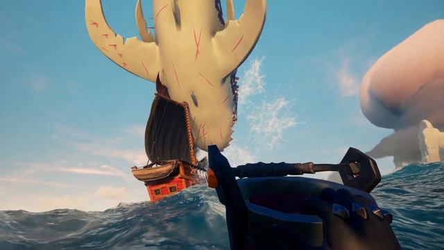 Sea of Thieves - Megalodon becomes helicopter (Funny moments with The Lads) смотреть онлайн