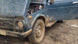 Замена масла в двигателе Нива (ВАЗ 21214) без ямы и жирная подстава от машины…