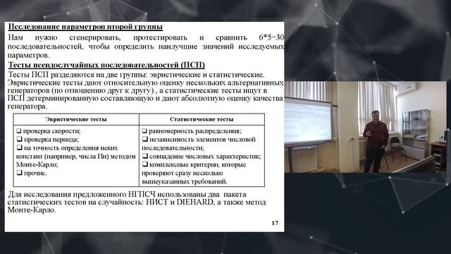 ЭФФЕКТИВНЫЙ ГЕНЕРАТОР ПСЕВДОСЛУЧАЙНЫХ ЧИСЕЛ, ОСНОВАННЫЙ НА НЕЧЕТКОЙ ЛОГИКЕ смотреть онлайн