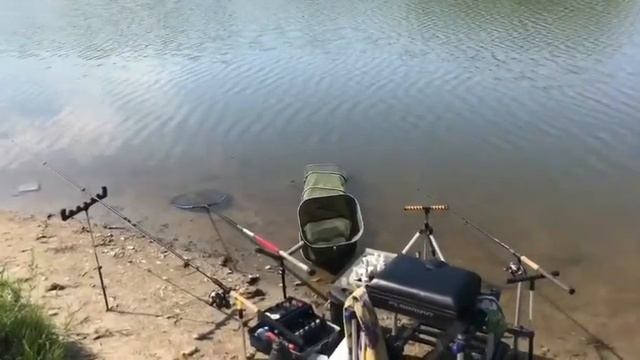 Русфишинг / Рыбалка Соревнования по фидерной ловле / 1 тур / Уссурийск Солдатское озеро / 2021 / ч смотреть онлайн