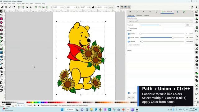 Easy - Convert PNG Outline to Multi Layered Colored SVG files. NO CLEAN UP NO CONTOUR, CUT READY! смотреть онлайн