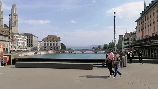 Паркинг в Швейцарии! Загорелась рядом машина. Выходные в Цюрихе!!! смотреть онлайн