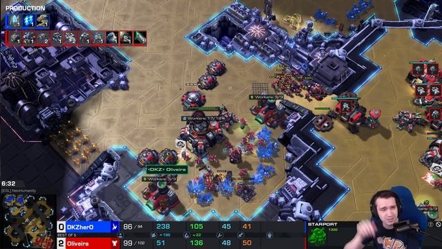 Oliveira vs herO - KSL Finals but they won't stop cheesing. смотреть онлайн