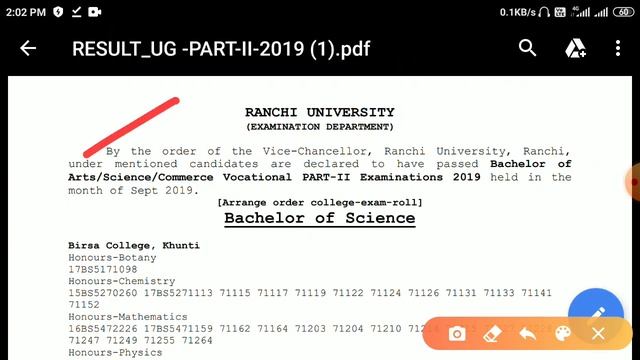 Ranchi University UG Ba bsc bcom part 2 Result जारी 2019, Check Now смотреть онлайн