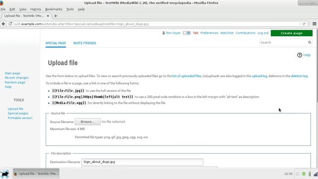 MediaWiki: how to upload image смотреть онлайн