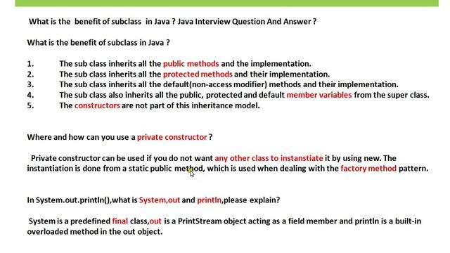 Private Constructor in Java When to Use смотреть онлайн