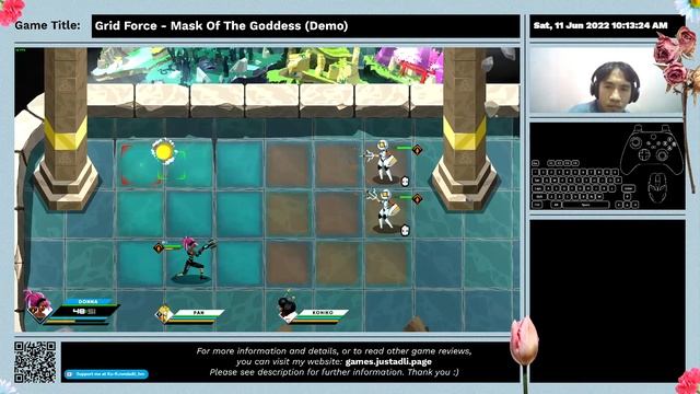 Grid Force - Mask Of The Goddess (Demo) - First Time Impression - Full Gameplay - No Commentary смотреть онлайн