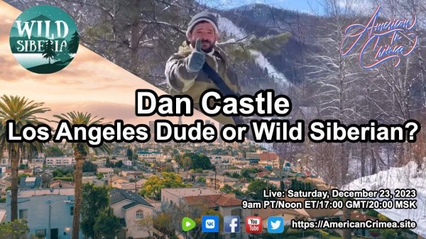 Come Explore with Dan Castle from Wild Siberia LIVE from the USA! @Wild-Siberia