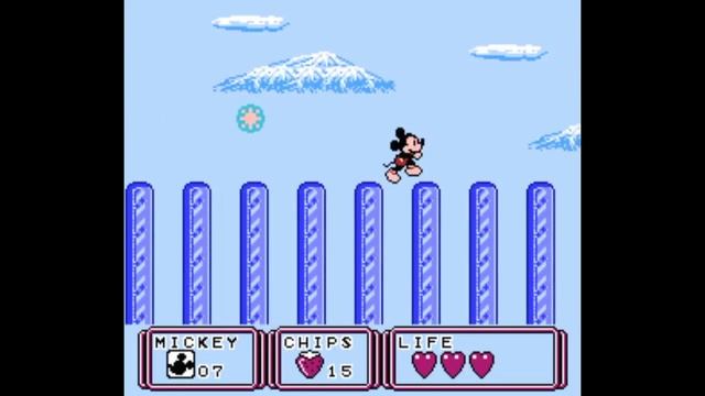 Dendy (Famicom,Nintendo,Nes) 8-bit Mickey Mouse 3 - Yume Fuusen Stage 4