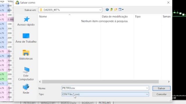 Como baixar dados do book Ticks no MetaTrader 5 смотреть онлайн