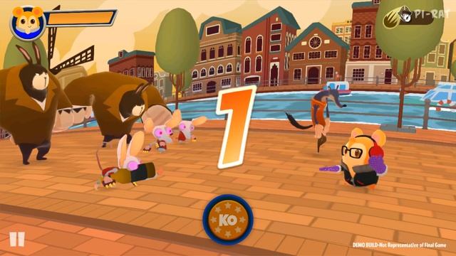 Hamsterdam Gameplay HD (iOS & Android) Funny Fighting With Powerful Hamster