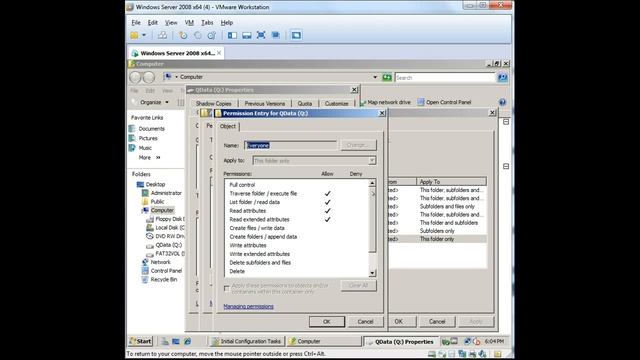 Examining Default Settings for Volume Permissions смотреть онлайн