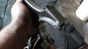 Сборка шатунов с поршнями Камаз.