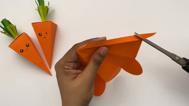 DIY Paper Carrot Gift Box / How to make Gift Box/ Paper Carrot/ DIY gift box /gift box / paper craf смотреть онлайн