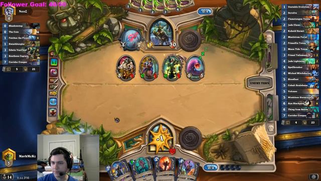 Totem Shaman! Windshear Stormcaller Combo! [Hearthstone Game of the Day] смотреть онлайн