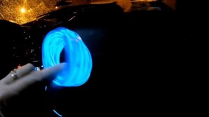 неоновая подсветка салона автомобиля