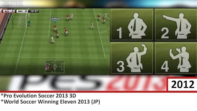 Pro Evolution Soccer Games for 3DS смотреть онлайн