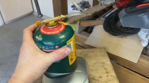 Как заправить туристический газовый баллон?