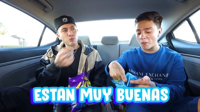 COMIENDO AZUL por 24 HRS con MI HERMANO ?? Cesar Pantoja смотреть онлайн