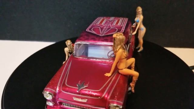 AMT 1955 chevrolet NOMAD 1/25 смотреть онлайн
