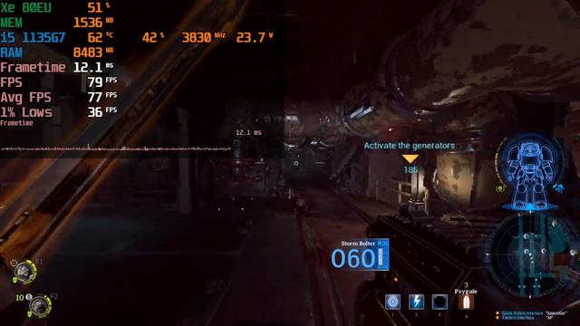 Space Hulk: Deathwing Enhanced Edition - Intel i5-1135G7 Tiger Lake Iris Xe Graphics 1080P/720P смотреть онлайн