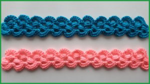 Ажурное ленточное кружево. Вязание крючком / Ribbon lace crochet