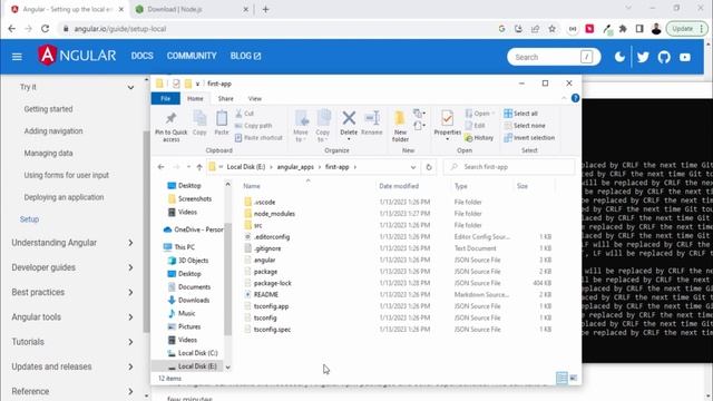 How To Install Angular in Windows and Running First Angular App смотреть онлайн