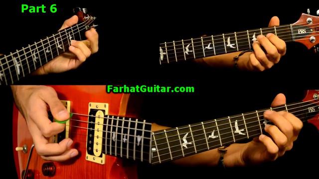 Sweet Home Alabama - Lynurd Skynyrd Guitar Cover TAB Part 6/9 farhatguitar.com смотреть онлайн