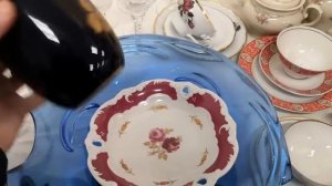 НОВЫЙ ПОХОД на БАРАХОЛКУ в ГЕРМАНИИ! ОБЗОР НАХОДОК! ЧТО я КУПИЛА в СЕКОНДЕ. ФАРФОР. ХРУСТАЛЬ