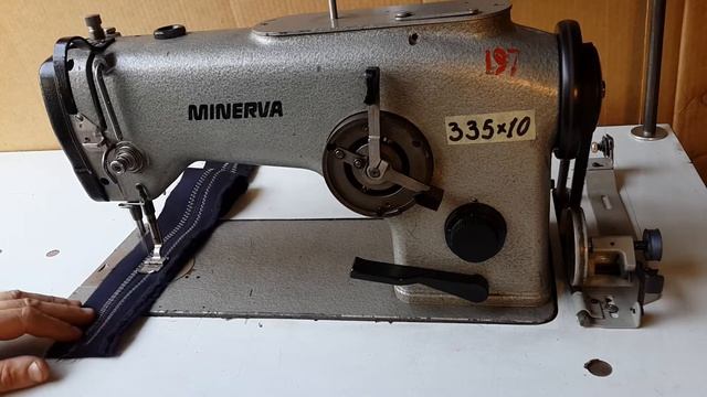 #Швейная Минерва/Minerva 335-111 класс. Зиг-заг до 10 мм. #Sewing machine zig-zag. смотреть онлайн