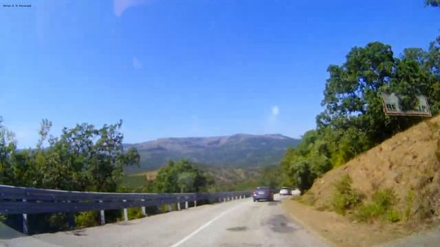 Автодорога Судак - Морское - Солнечногорское - Алушта (а/д 35К-005, Крым) смотреть онлайн