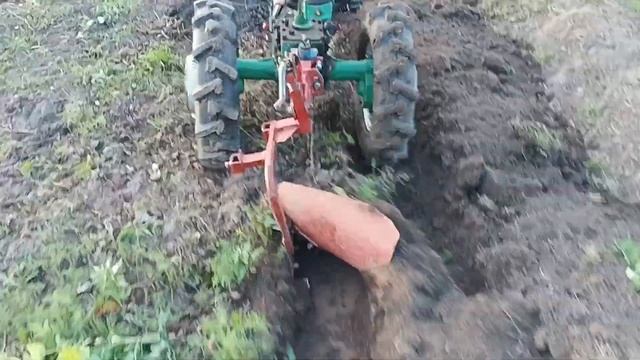 Мотоблок МТЗ вспашка смотреть онлайн