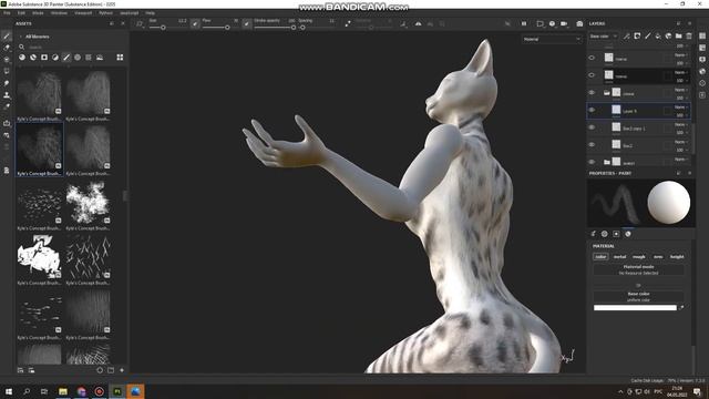 Моделирование Бастет в Blender. Часть 7 смотреть онлайн