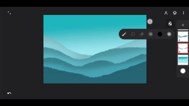 Infinite Painter Tutorial | Amazing Landscape illustration In Android App смотреть онлайн