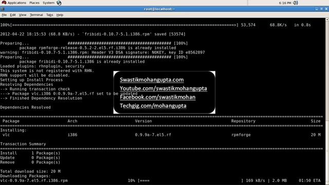 installing vlc media player in Linux смотреть онлайн