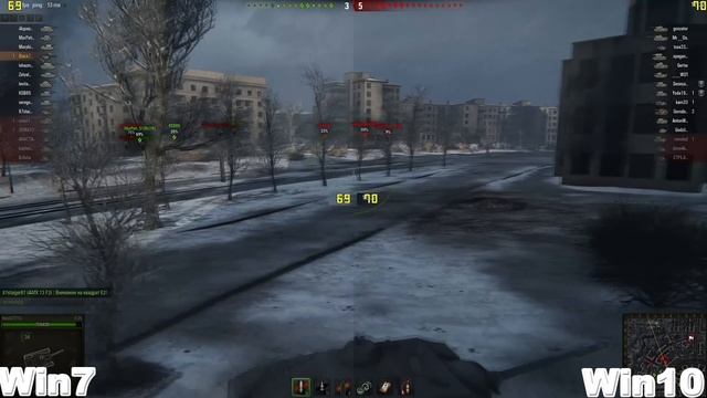 Windows 7 vs Windows 10 in World of Tanks смотреть онлайн