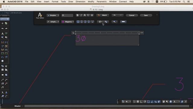 AutoCAD For MacBook P#8.2 смотреть онлайн