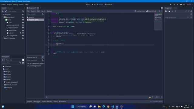 Godot Register-Login ( Part2: Register ) смотреть онлайн