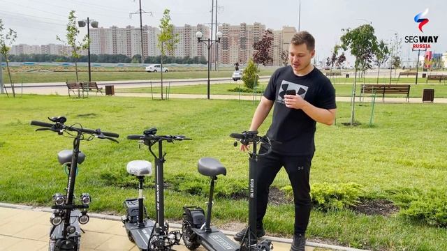 Сравнение Kugoo M5, MiniPro M5, Kuqua M5. Кто лучше? Плюсы и минусы. Заезд на время. смотреть онлайн