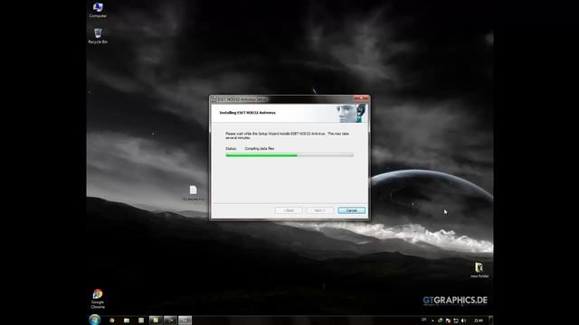 Install and activate Eset Nod32 5 RC смотреть онлайн