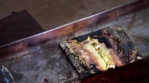 Пайка латунью латунного изделия.