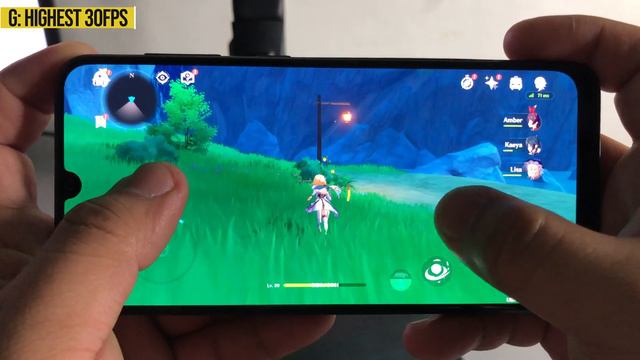 GENSHIN IMPACT Gameplay on Samsung GALAXY A50 (6/128) in 2021? | (HIGHEST SETTING) HandCam [4K] смотреть онлайн