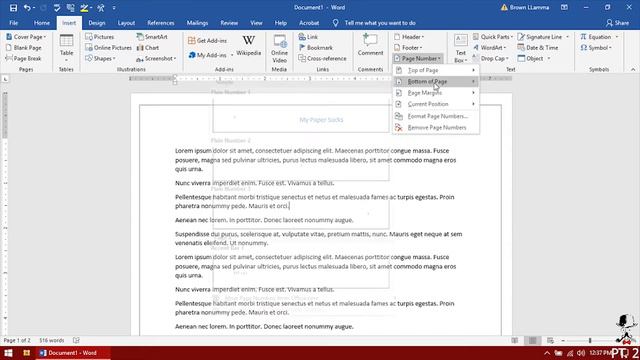 (How To) Word for Beginners: Using The Insert Tab (pt. 2) | Microsoft Office | TWGS смотреть онлайн