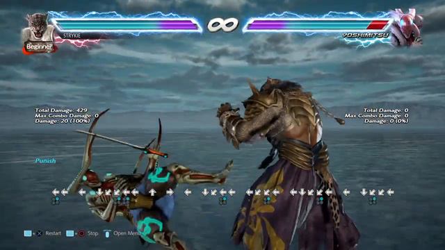 Tekken 7 - Armor King i14 Dark Upper punish смотреть онлайн
