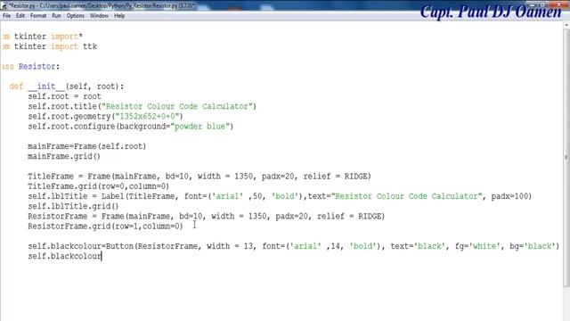How to Create a Resistor Colour Code Calculator in Python - Part 1 of 3 смотреть онлайн