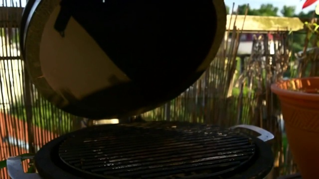 Готовим стейк из свинины на керамическом гриле Monolith Grill Junior S - Www.GrilliBarbecue.ru