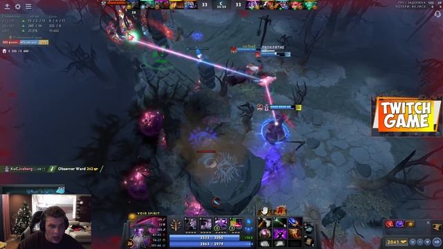 АЙСБЕРГ НА ВОЙД СПИРИТЕ НЕ МОЖЕТ ЗАКОНЧИТЬ ИГРУ, 75 МИН | DOTA 2 ICEBERG смотреть онлайн