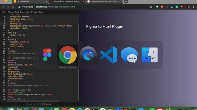 HtmlGenerator Plugin for Figma смотреть онлайн