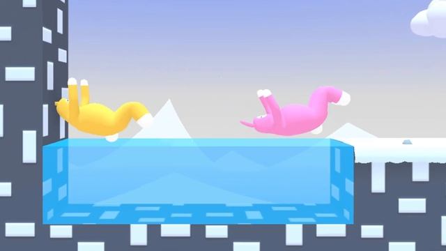 Играю с девушкой в Super Bunny Men смотреть онлайн